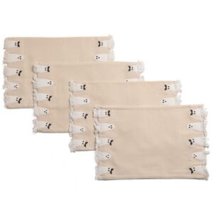 Fringe Edge Ghost Placements Set of 4